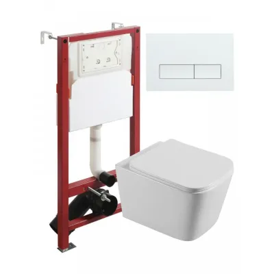 Agger ATI07150+APB200 Унитаз подвесной безободковый ...