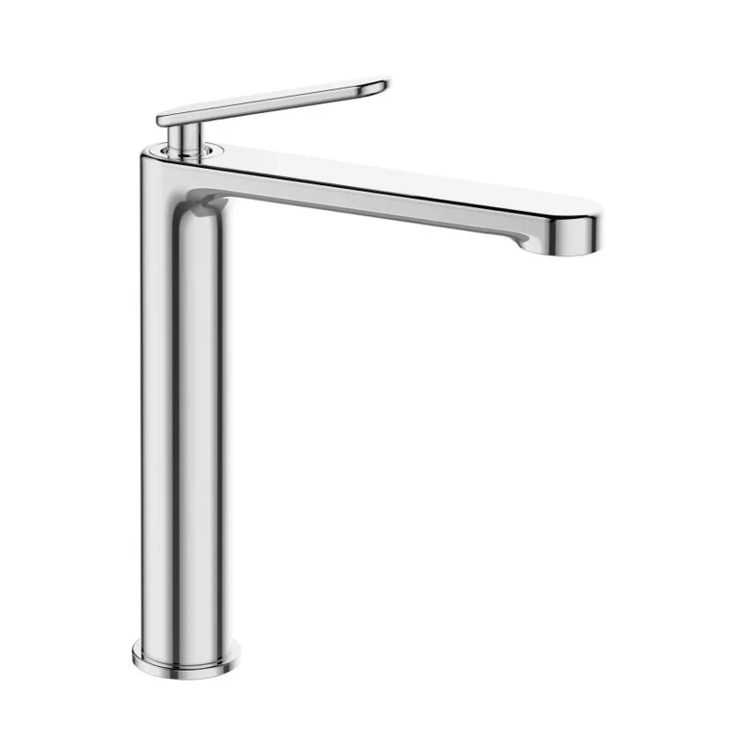 Agger Beauty A2612100 смеситель для накладной раковины однорычажный высокий, хром Agger Beauty A2612100 смеситель для накладной раковины однорычажный высокий, хром