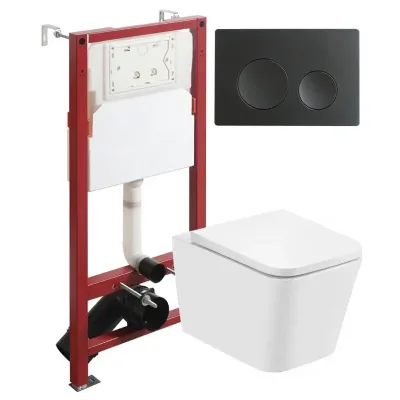 Agger ATI05100+APB200 Унитаз подвесной безободковый ...