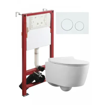 Agger ATI07150+APB244 Унитаз подвесной безободковый ...