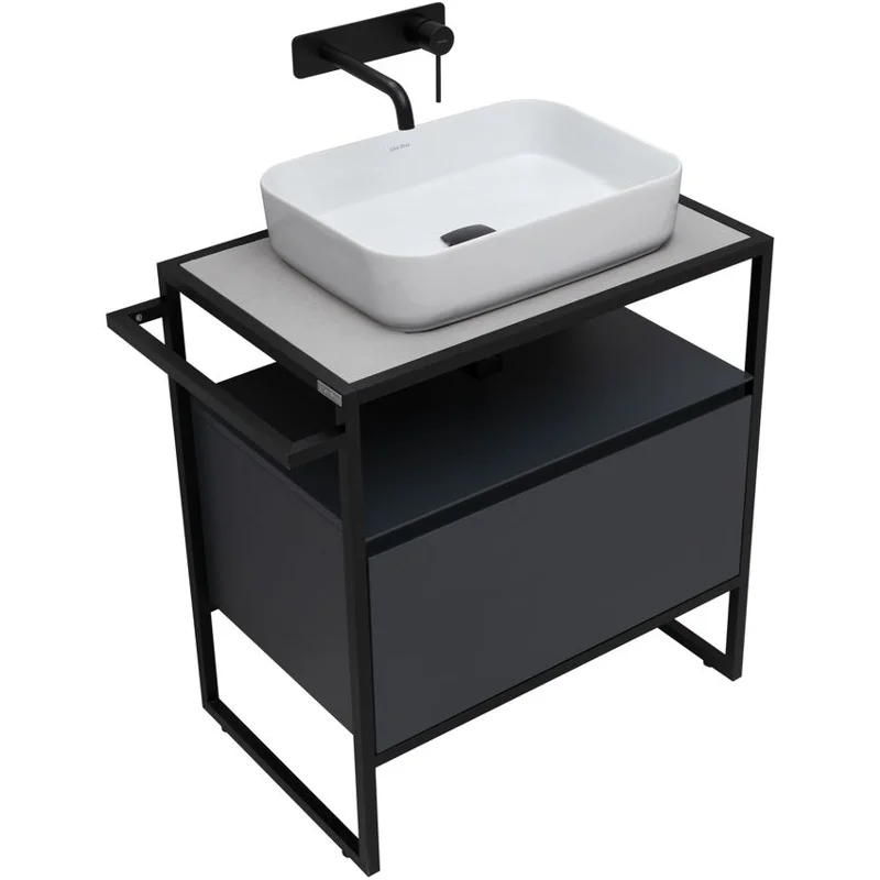 Тумба под раковину Allen Brau Priority 70 1.31001.AM антрацит матовый