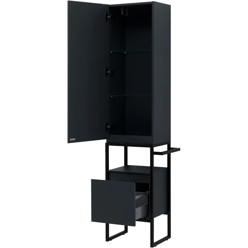 Шкаф-пенал Allen Brau Priority 40 1.31006.AM L антрацит матовый