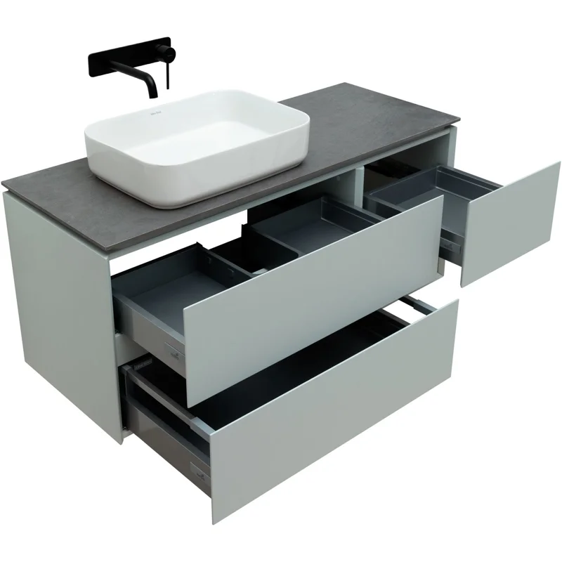 Тумба под раковину Allen Brau Infinity 120 1.21005.PWM L папирус матовый