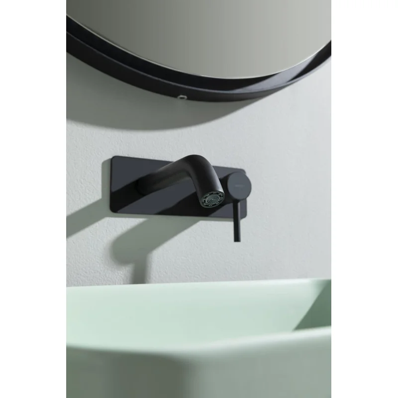 Смеситель для раковины Allen Brau Priority 5.31003-31 (с внутренней частью) черный матовый