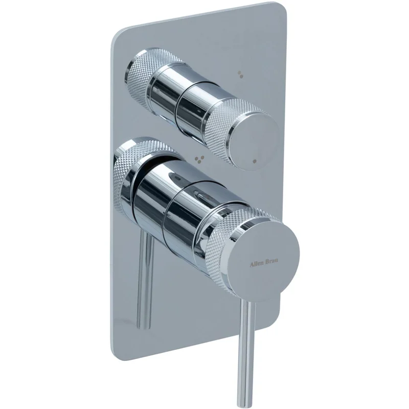 Смеситель для ванны Allen Brau Priority 5.31A11-00 (с внутренней частью, 3 выхода) хром