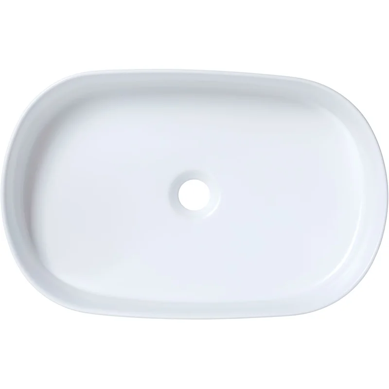 Раковина накладная Allen Brau Fantasy 55 4.11022.21 белый матовый