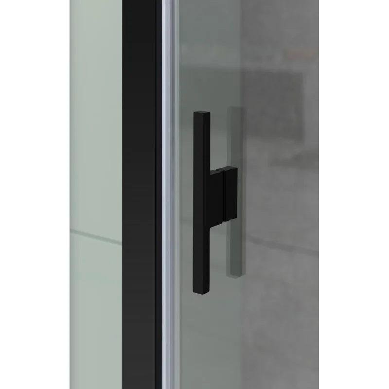 Душевой уголок Allen Brau Priority 120x80 3.31033.BBA + 3.31042.BBA черный браш