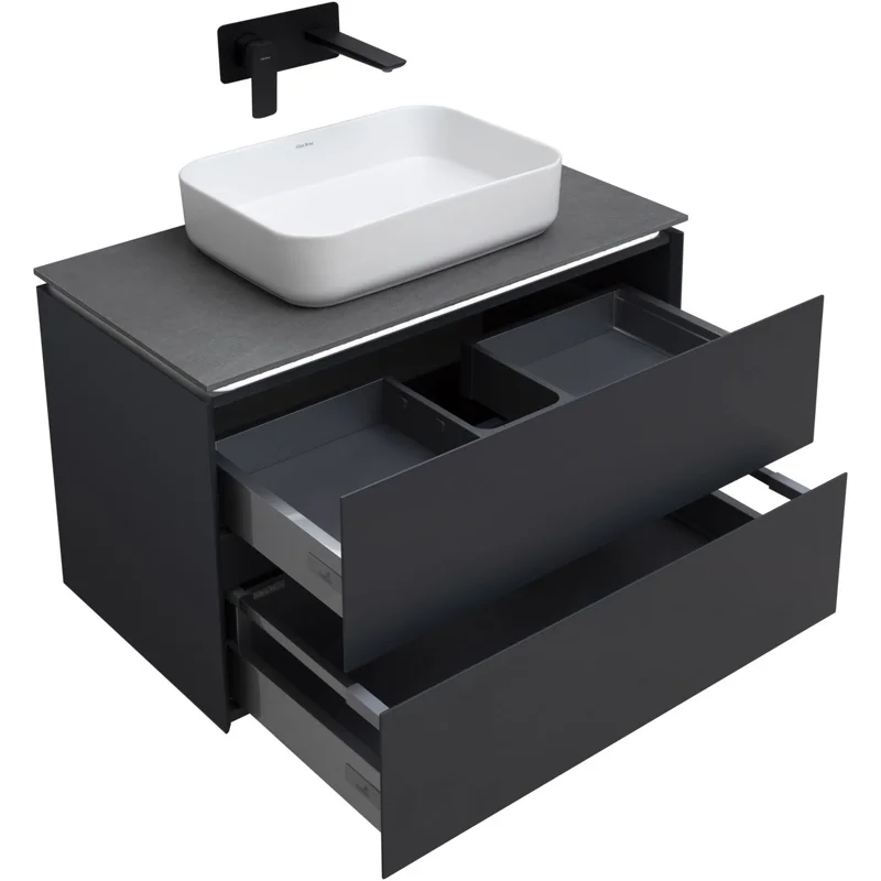 Тумба под раковину Allen Brau Infinity 85 1.21001.AM антрацит матовый