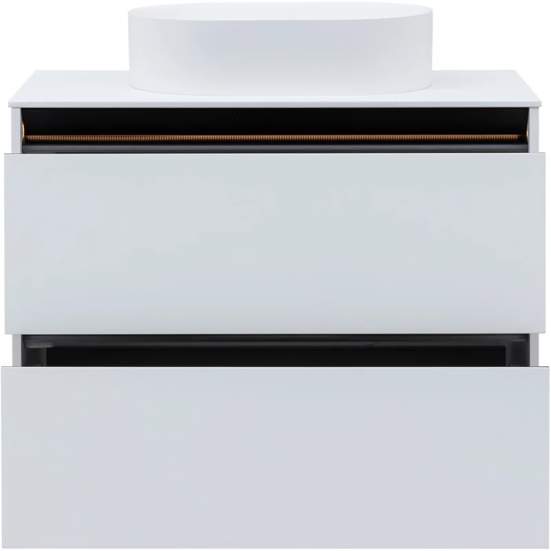 Тумба под раковину Allen Brau Activity 90 1.34005.WM белый матовый/черный браш