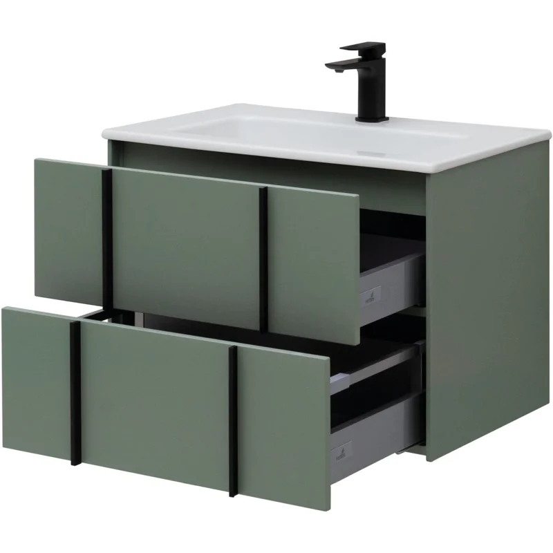 Тумба под раковину Allen Brau Reality 70 1.32004.CGM олива матовый