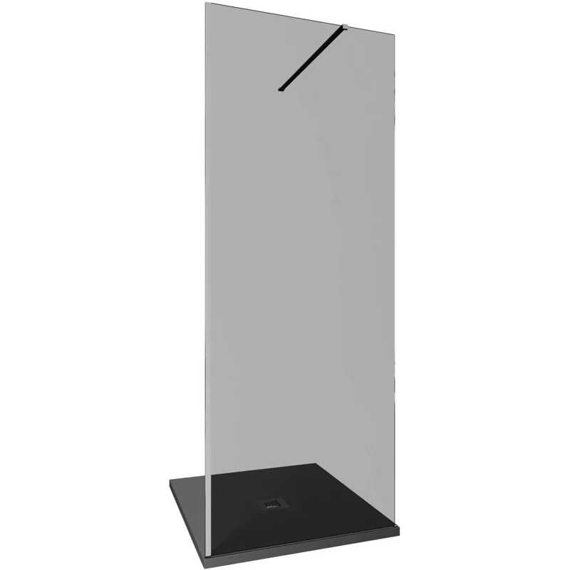 Душевая перегородка Allen Brau Infinity 1 80 3.21002.BA.T серебро браш