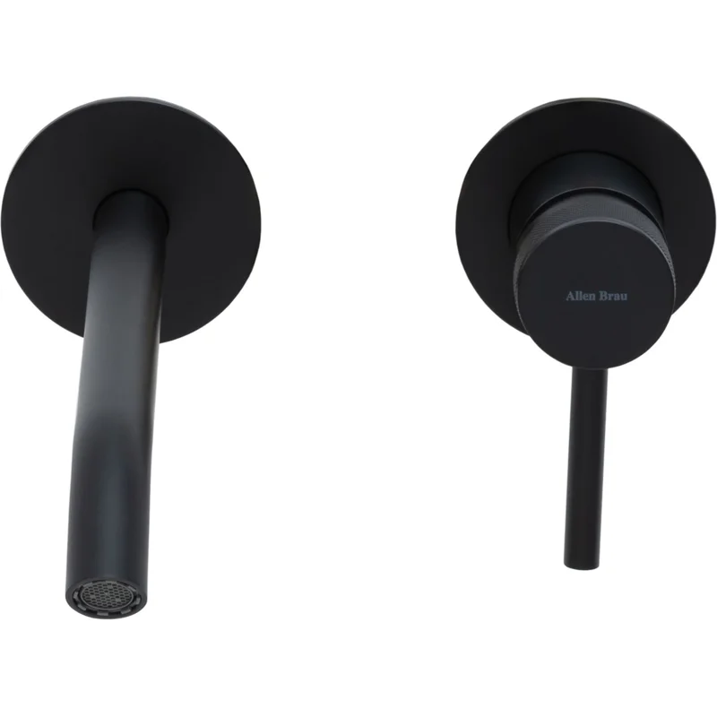 Смеситель для раковины Allen Brau Priority 5.31A03-31 (с внутренней частью) черный матовый