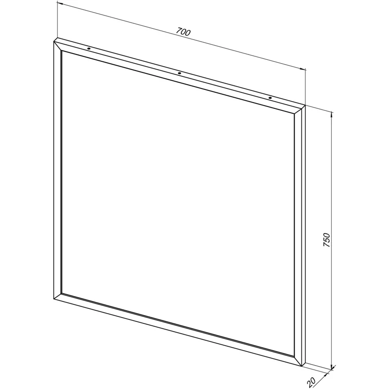 Зеркало Allen Brau Priority 70 1.31014.03 латунь браш