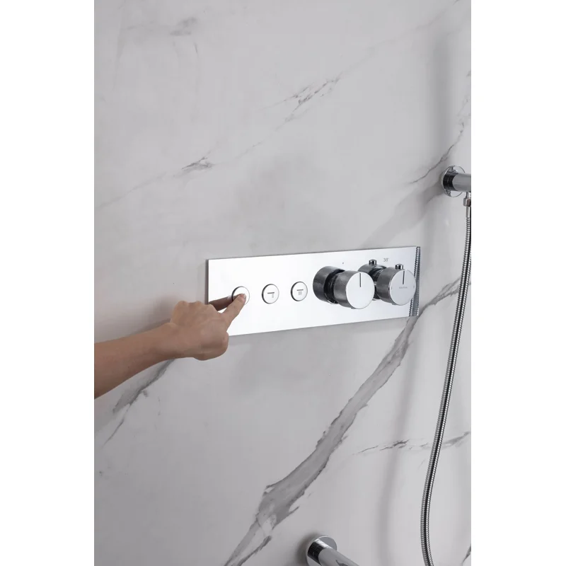 Смеситель для душа Allen Brau Liberty 5.33003-00 (с внутренней частью, 3 выхода) хром