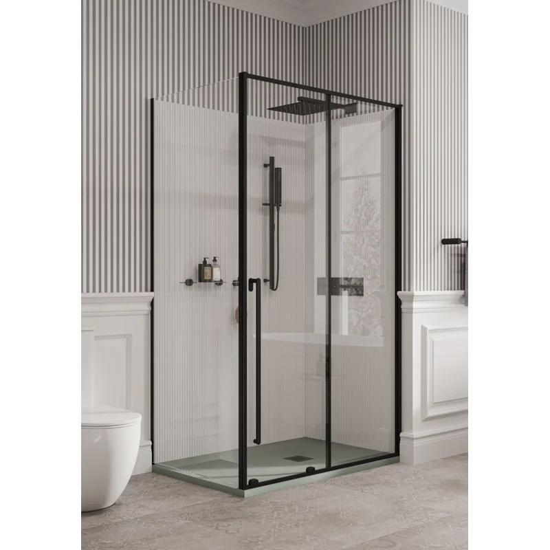 Верхний душ Allen Brau Infinity 5.21A19-31 черный матовый