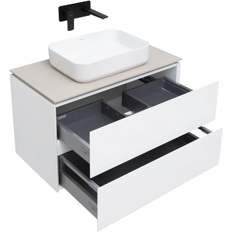 Тумба под раковину Allen Brau Infinity 85 1.21001.WM белый матовый