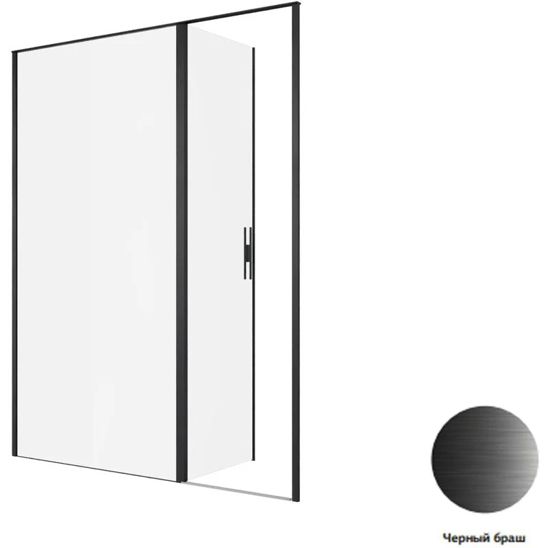 Душевая дверь Allen Brau Priority 160 3.31039.BBA черный браш