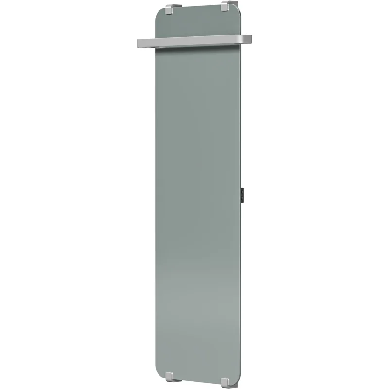 Полотенцесушитель электрический Allen Brau Infinity 140x44 с рейлингом 2.0 и креплением, черный матовый Полотенцесушитель электрический Allen Brau Infinity 140x44 с рейлингом 2.0 и креплением, черный матовый