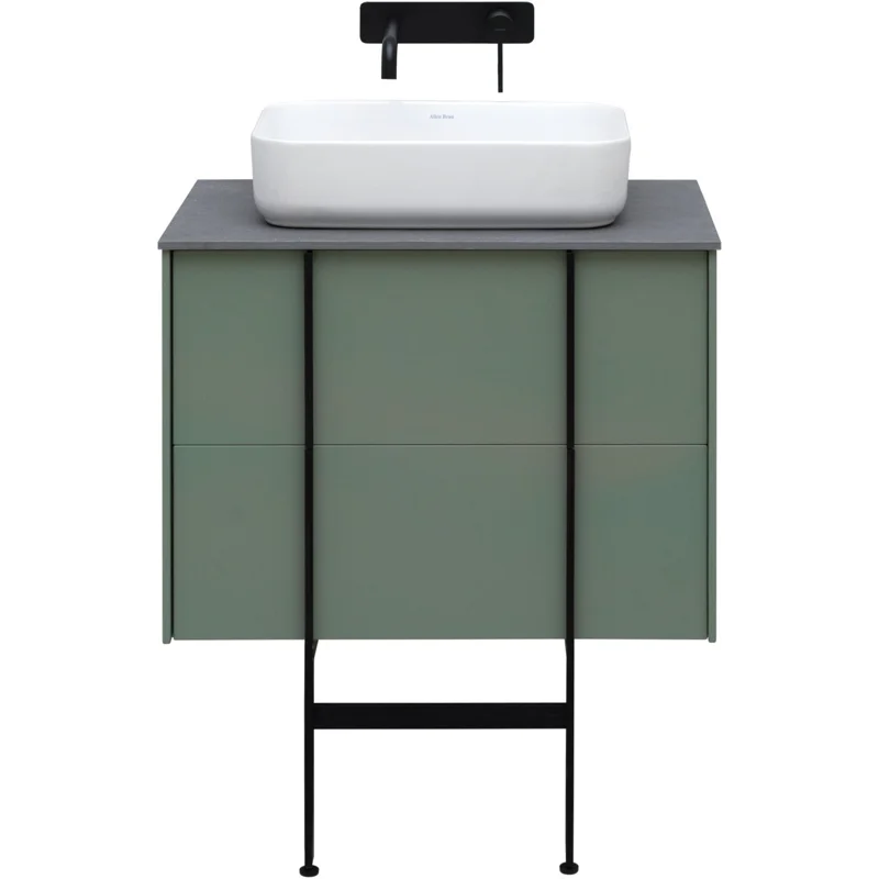 Тумба под раковину Allen Brau Reality 70 1.32004.CGM олива матовый