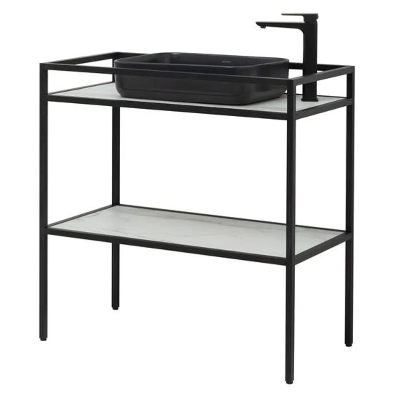 Консоль под раковину Allen Brau Liberty 90 1.33004.BB черный браш