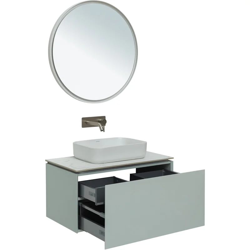 Тумба под раковину Allen Brau Infinity 85 1.21002.PWM папирус матовый