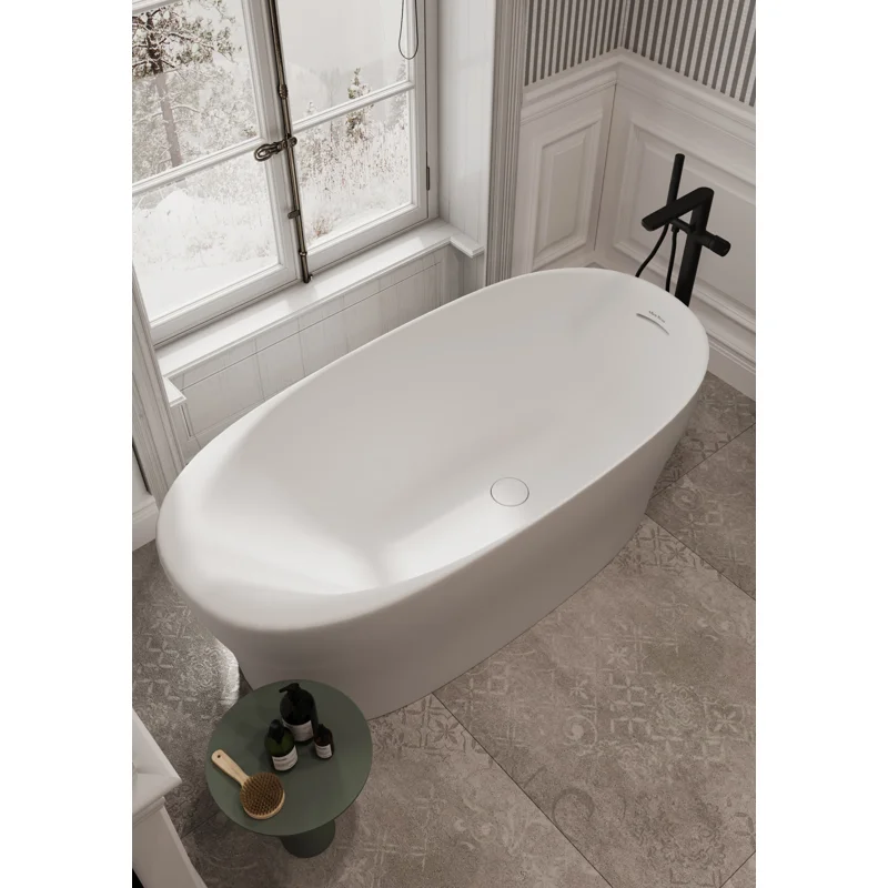 Ванна из искусственного камня Allen Brau Solid Stone Krion Neo XL 180x80 2.35002.21