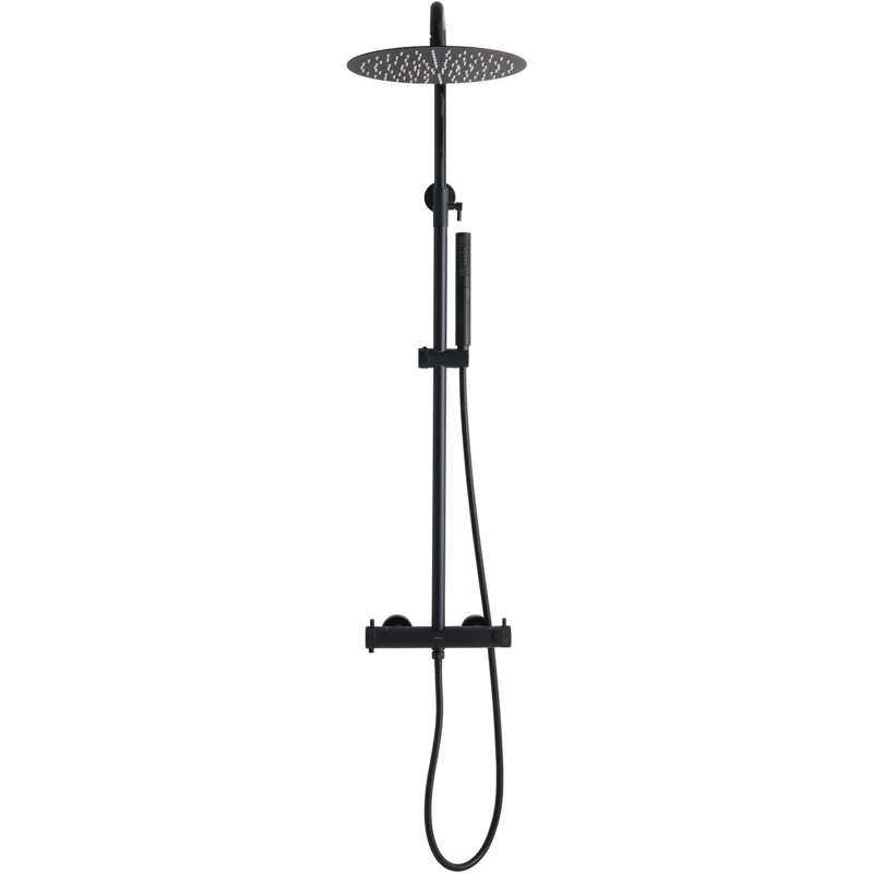 Душевая стойка Allen Brau Fantasy 5.11001-31 черный матовый