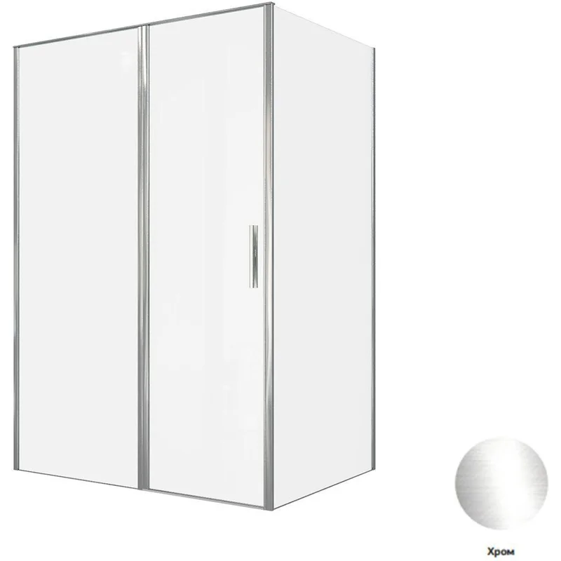 Душевой уголок Allen Brau Priority 140x100 3.31034.00 + 3.31046.00 хром