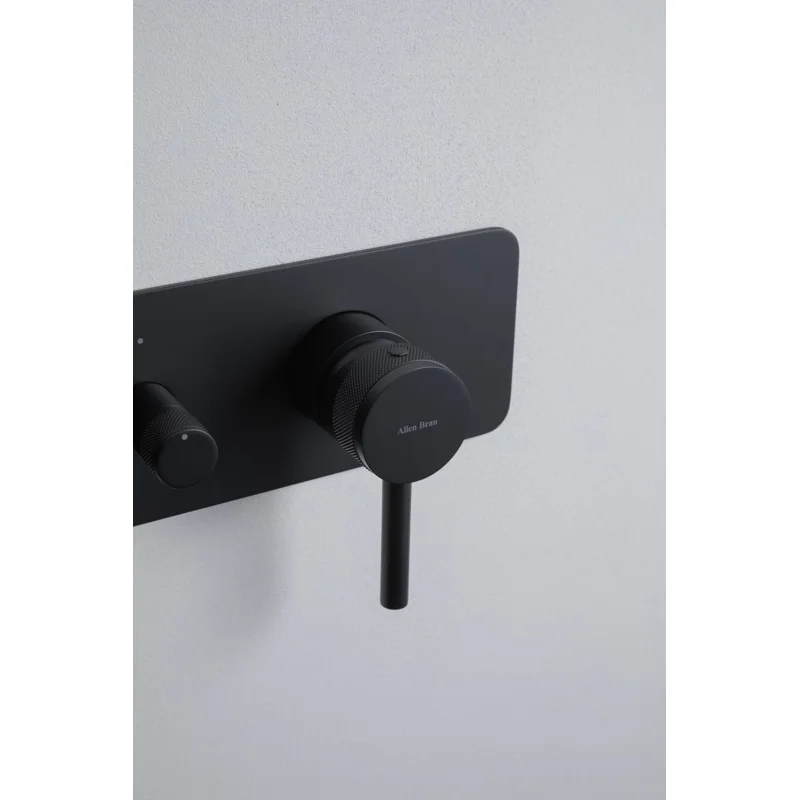 Смеситель для ванны Allen Brau Priority 5.31A05-31 (с внутренней частью) черный матовый