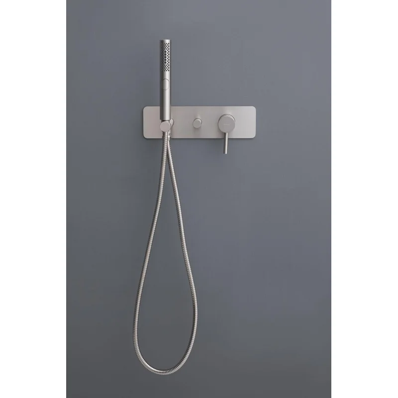 Смеситель для душа Allen Brau Priority 5.31009-BN (с внутренней частью, 2 хода) никель браш