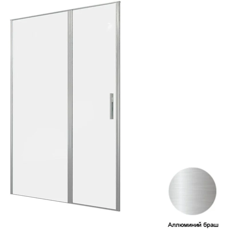 Душевая дверь Allen Brau Priority 140 3.31035.BA серебро браш