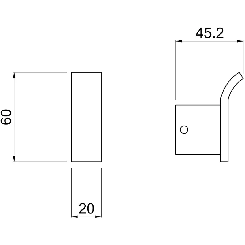 Крючок для полотенец Allen Brau Infinity 6.21001-00 хром