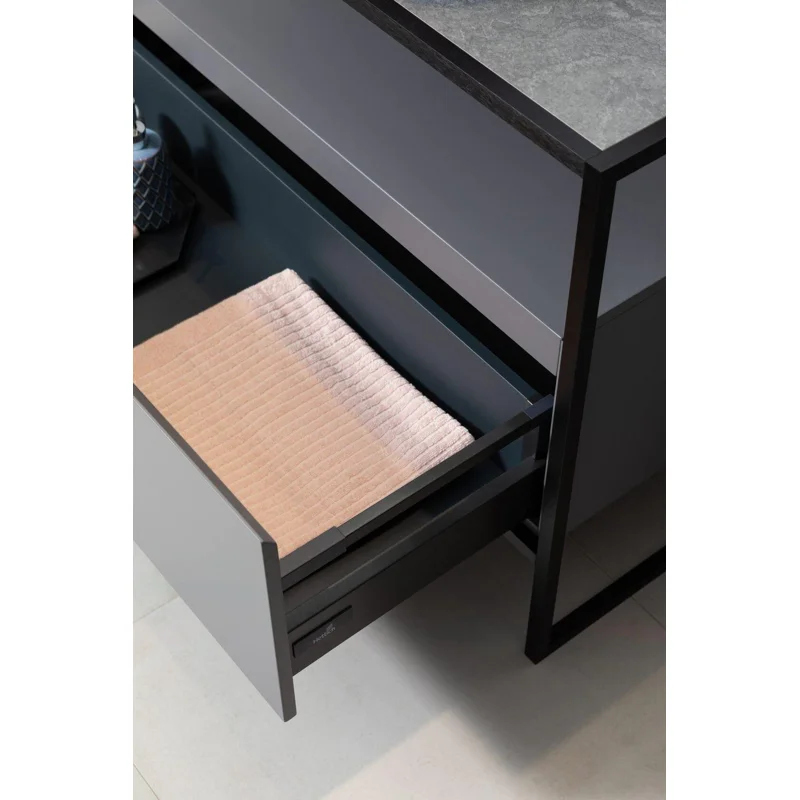 Тумба под раковину Allen Brau Priority 120 1.31004.PGM платина матовый