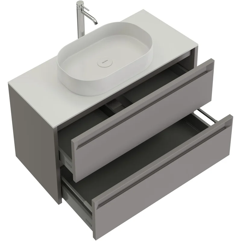 Тумба под раковину Allen Brau Fantasy 100 1.11003.PGM 2.0 платина матовый