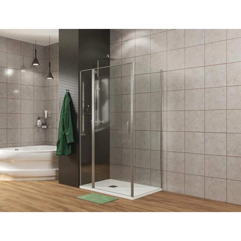 Душевой уголок Allen Brau Priority 120x80 3.31007.00 + 3.31013.00 хром