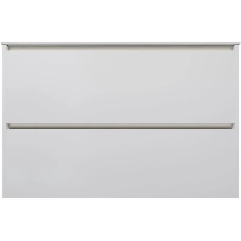 Тумба под раковину Allen Brau Activity 100 1.34006.WM белый матовый/черный браш