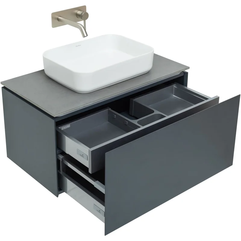 Тумба под раковину Allen Brau Infinity 85 1.21002.AM антрацит матовый