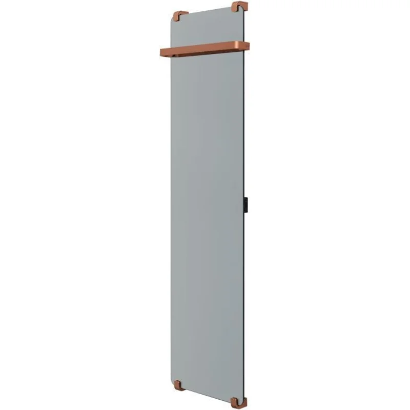Полотенцесушитель электрический Allen Brau Infinity 160x44 с рейлингом и креплением, серебро браш Полотенцесушитель электрический Allen Brau Infinity 160x44 с рейлингом и креплением, серебро браш