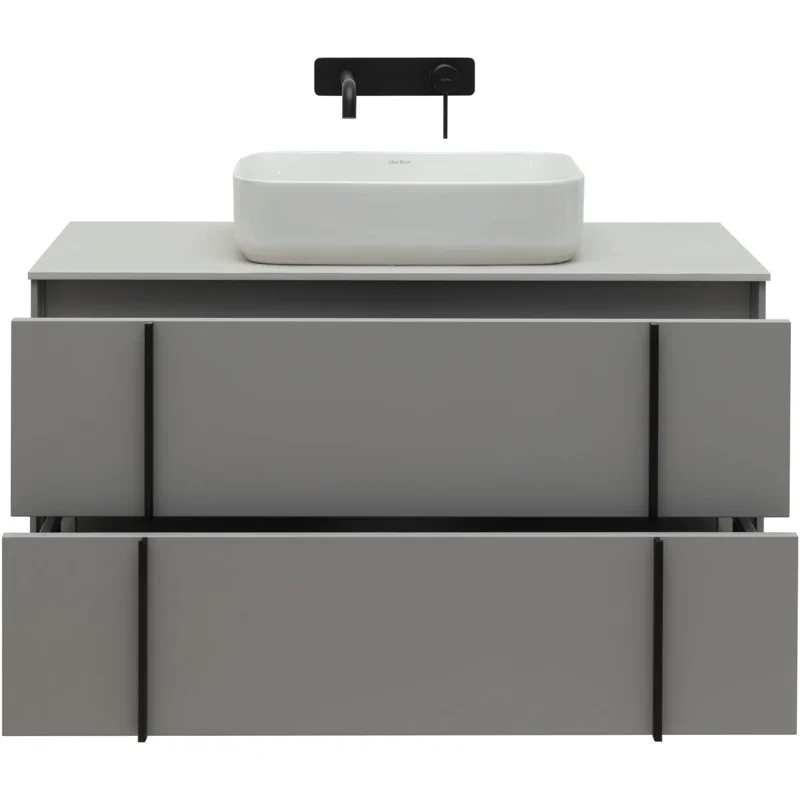 Тумба под раковину Allen Brau Reality 100 1.32007.PGM платина матовый