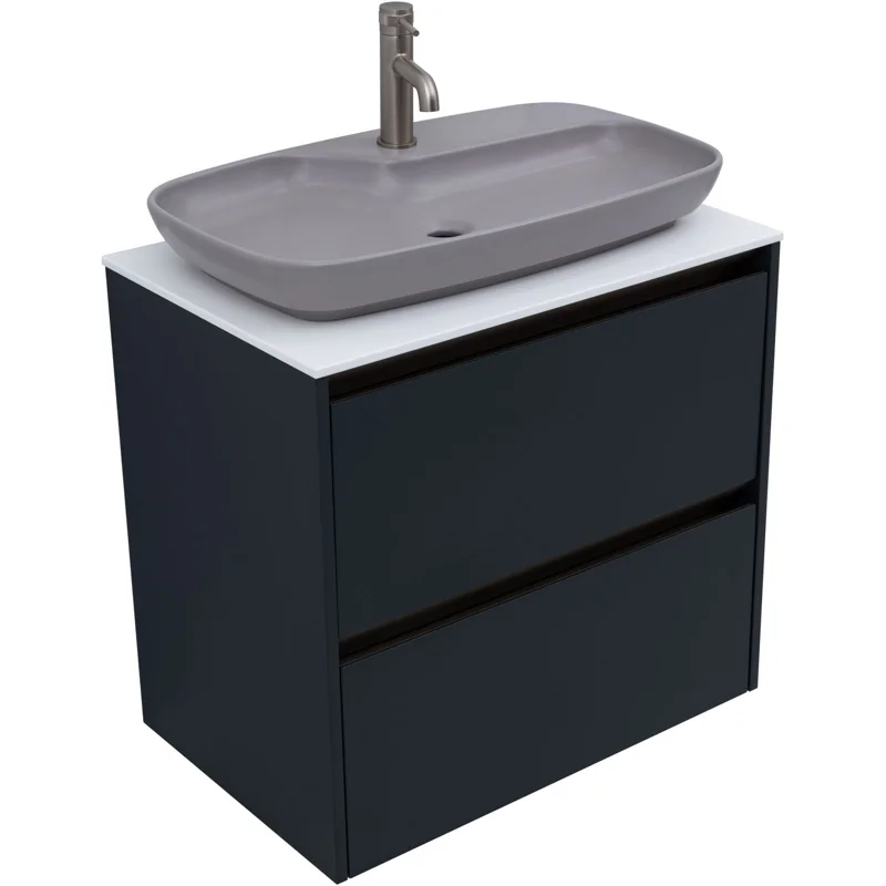 Тумба под раковину Allen Brau Activity 70 1.34011.AM антрацит матовый/олива браш