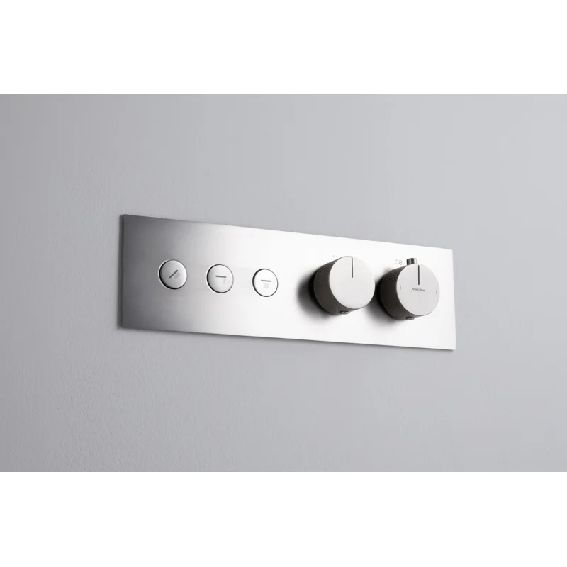 Смеситель для душа Allen Brau Liberty 5.33003-BN (с внутренней частью, 3 выхода) никель браш