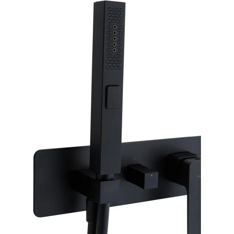 Смеситель для душа Allen Brau Infinity 5.21011-31 (с внутренней частью, 2 хода) черный матовый