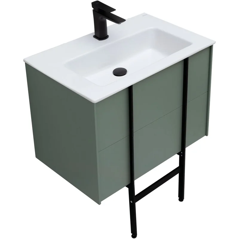 Тумба под раковину Allen Brau Reality 70 1.32004.CGM олива матовый