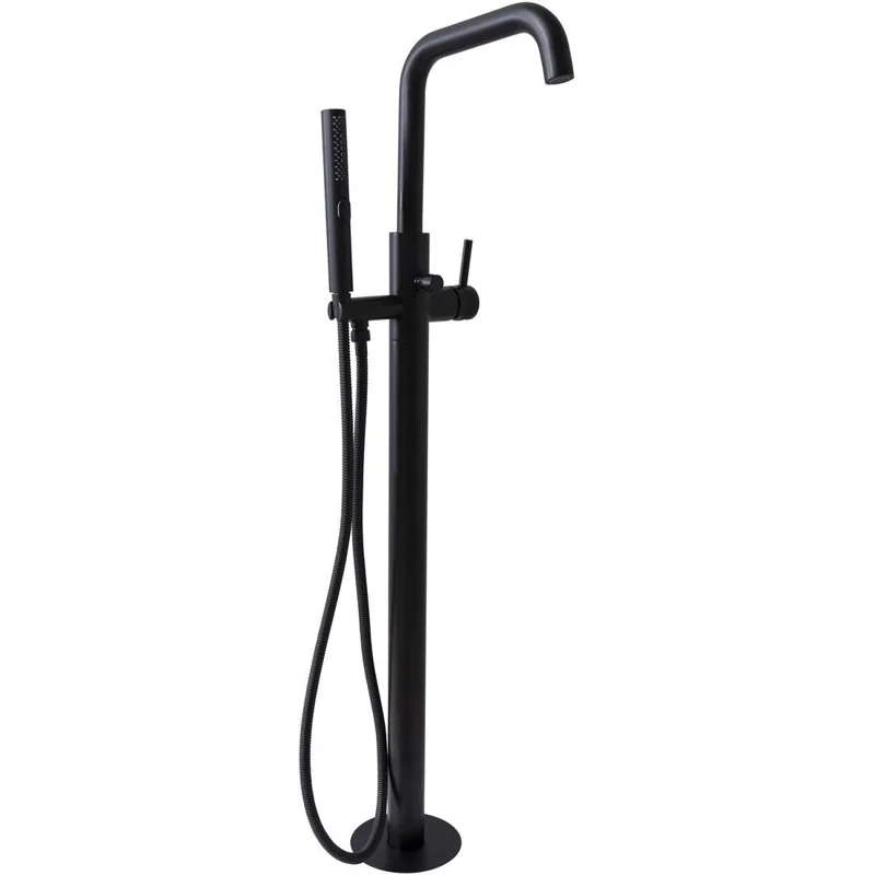 Смеситель для ванны Allen Brau Priority 5.31008-31 (с внутренней частью) черный матовый