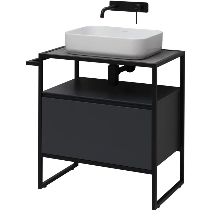 Тумба под раковину Allen Brau Priority 70 1.31001.AM антрацит матовый