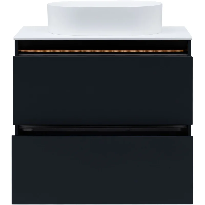 Тумба под раковину Allen Brau Activity 80 1.34004.AM антрацит матовый/черный браш