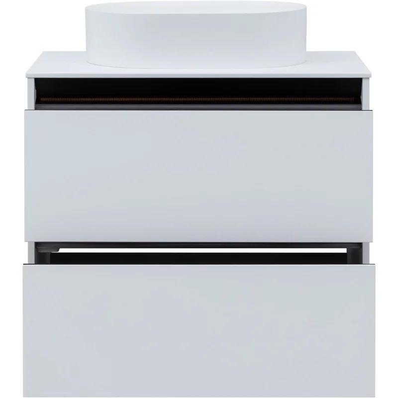 Тумба под раковину Allen Brau Activity 80 1.34004.WM белый матовый/черный браш