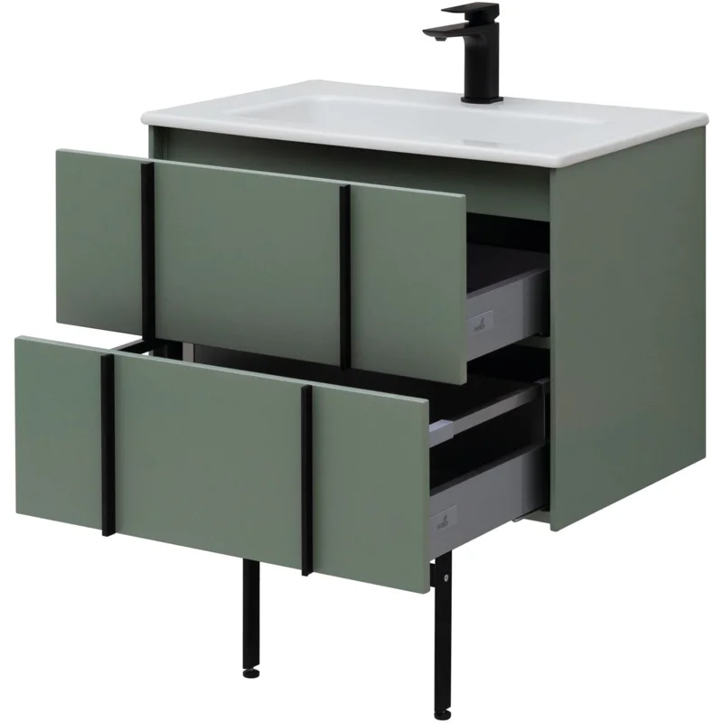 Тумба под раковину Allen Brau Reality 70 1.32004.CGM олива матовый