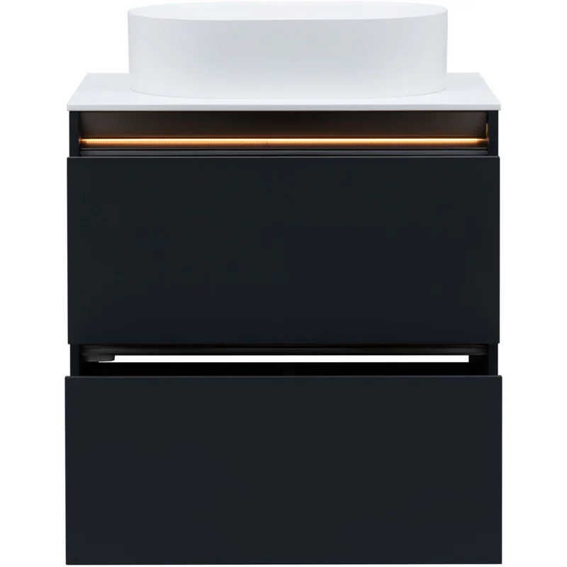 Тумба под раковину Allen Brau Activity 70 1.34011.AM антрацит матовый/олива браш