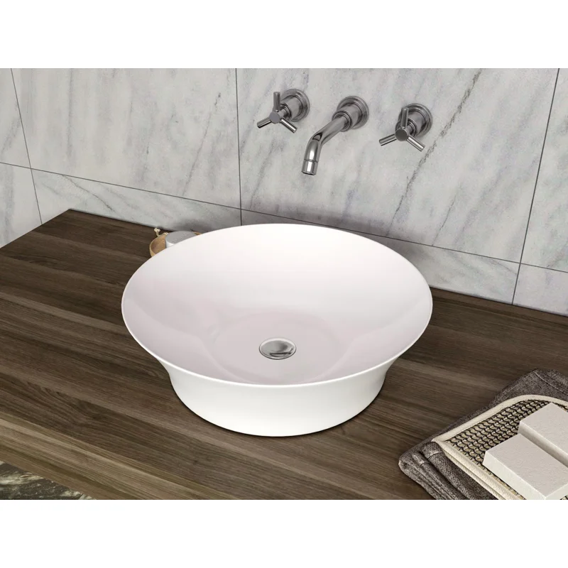 Раковина накладная Allen Brau Liberty 40 4.32002.20 белый глянец